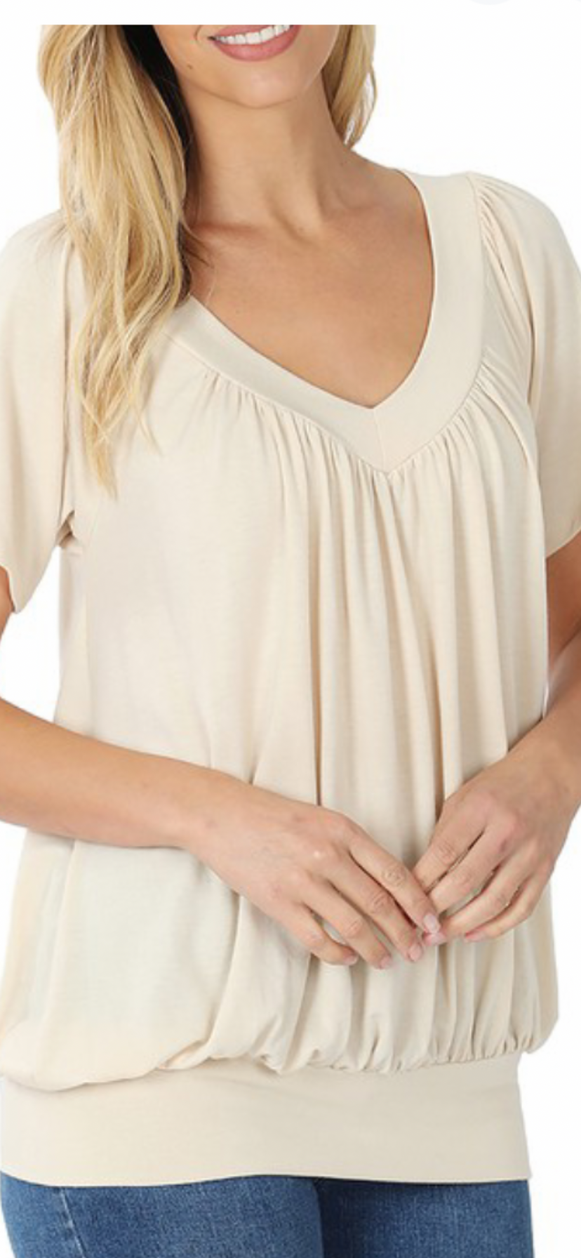 V Neck Tops