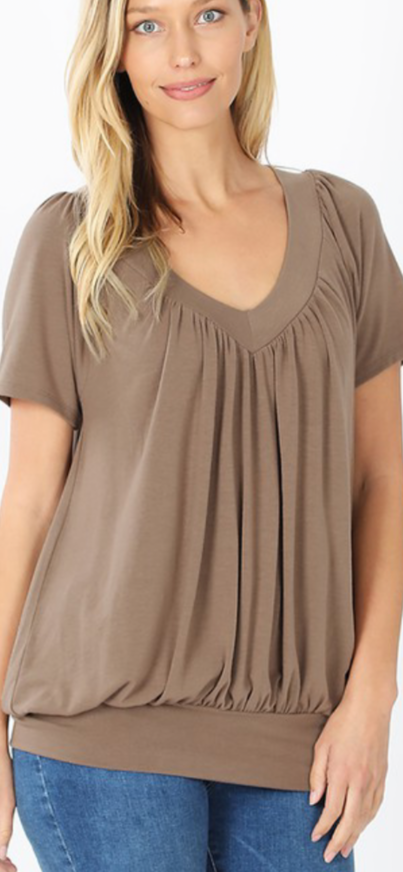 V Neck Tops