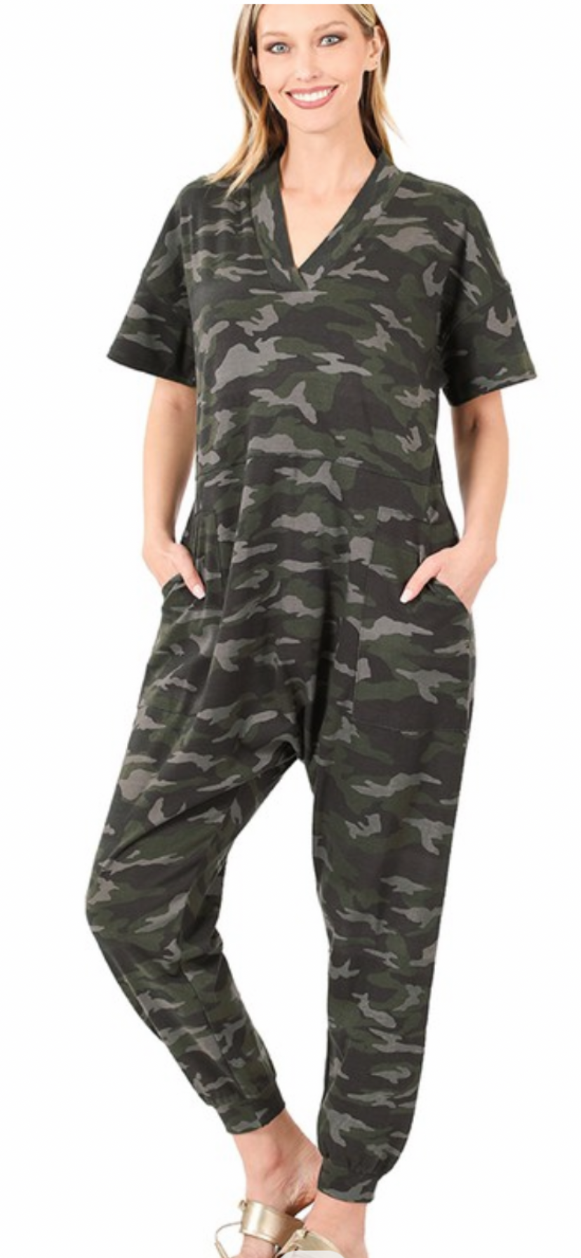 Camouflage Jumpsuit