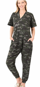 Camouflage Jumpsuit
