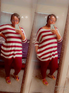 Burgundy & Ivory Piko Sets